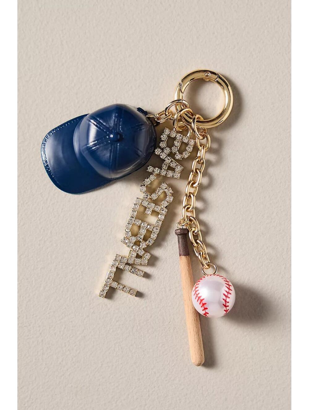 Anthropologie Baseball Bag Charm / jewelry for bag